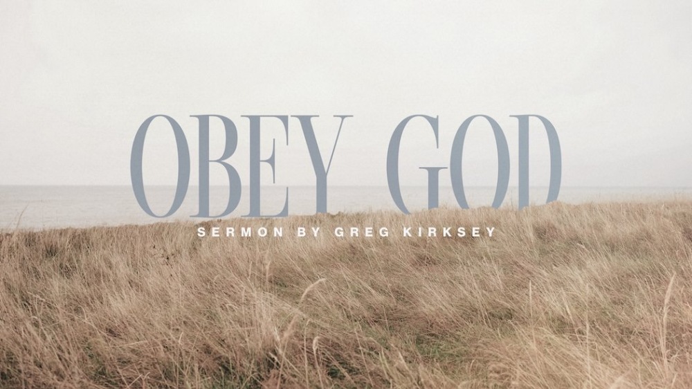 Obey God