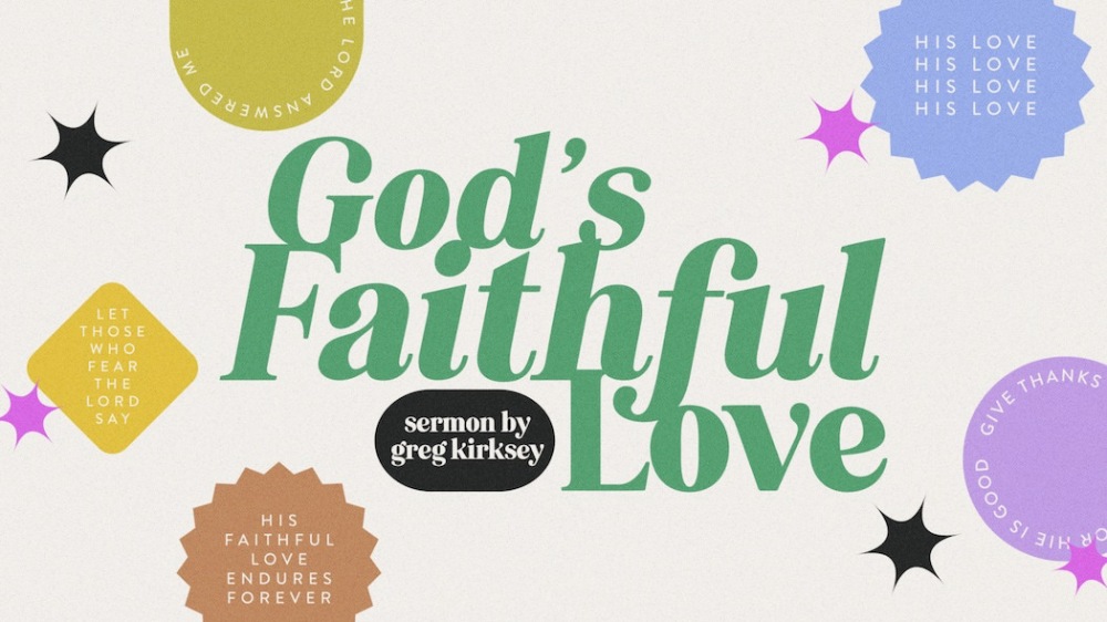 God's Faithful Love